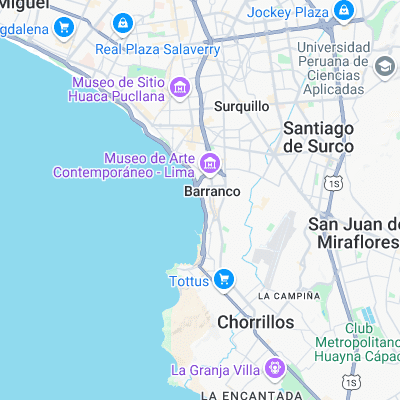 Barranquito surf map