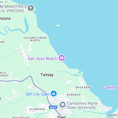 San Jose Beach surf map