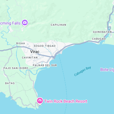 Virac Harbor surf map
