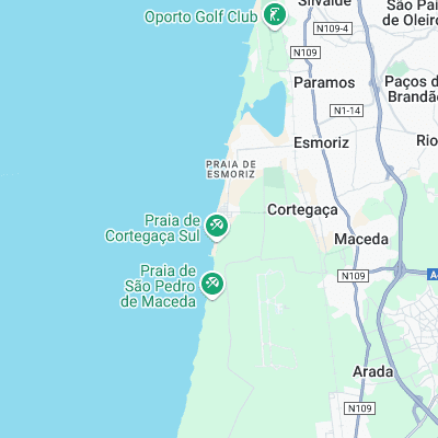 Cortega surf map