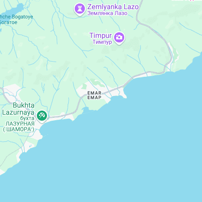 Shamora Beach surf map