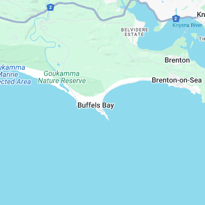 Buffalo Bay (Murpheys) surf map