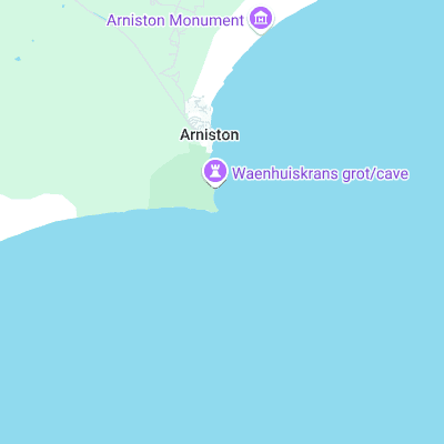 Waenhuiskrans Point surf map