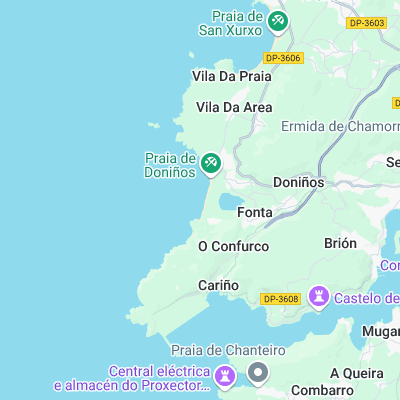 Doninos surf map