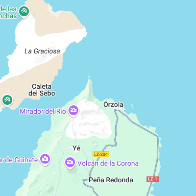 Playa de la Canteria surf map