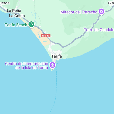 Tarifa surf map