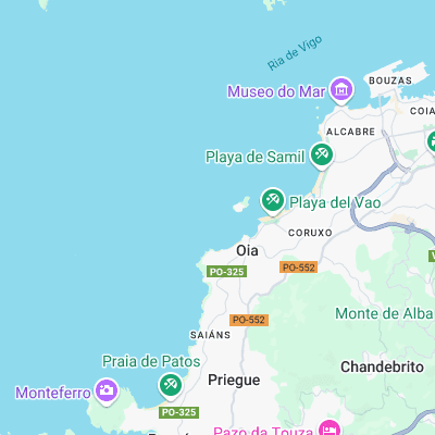 Toraya surf map