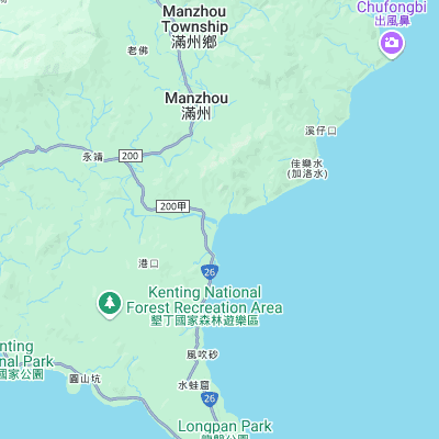 Jia le Shui surf map