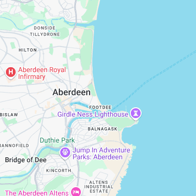 Aberdeen surf map