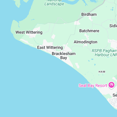 Bracklesham Bay surf map