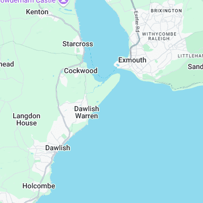 Dawlish surf map