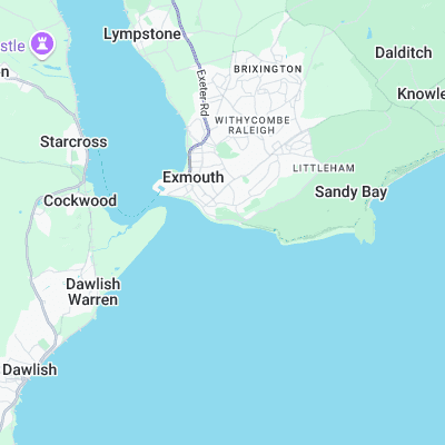 Exmouth surf map