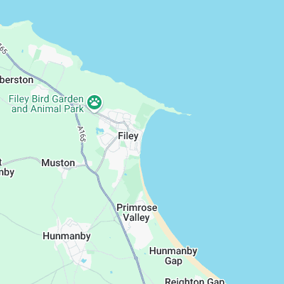 Filey surf map