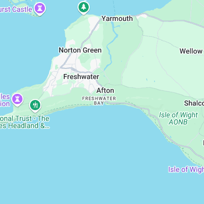 Freshwater Bay surf map