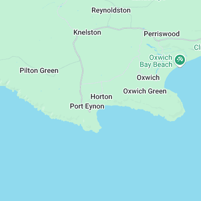 Horton surf map