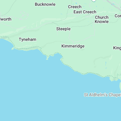 Kimmeridge surf map