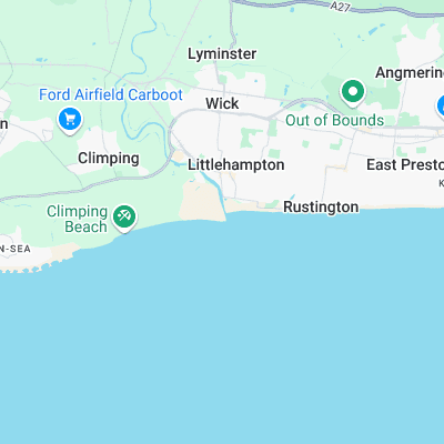 Littlehampton surf map