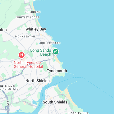 Longsands surf map