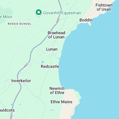 Lunan Bay surf map