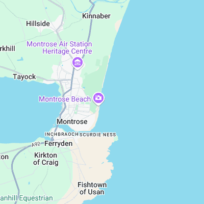 Montrose surf map