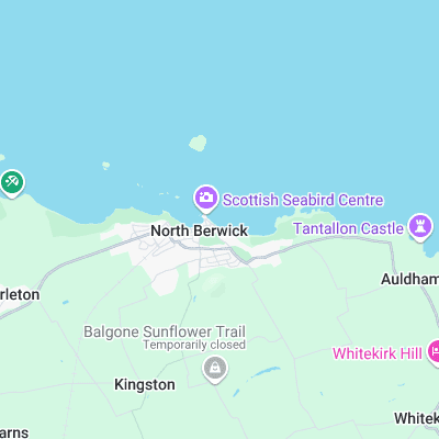 North Berwick surf map