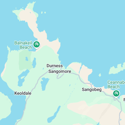 Sango Bay surf map