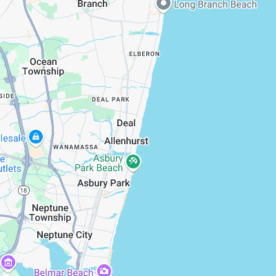 Allenhurst surf map