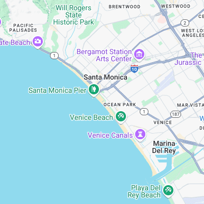 Bay Street surf map