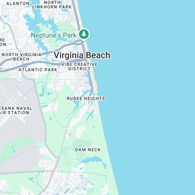 Croatan surf map