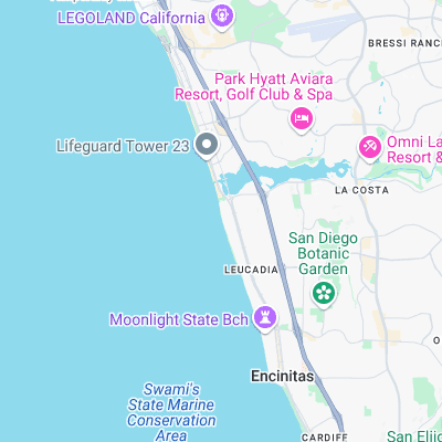 Grandview surf map