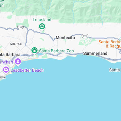 Hammond's Reef surf map