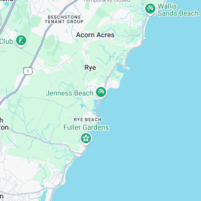 Jenness Beach surf map