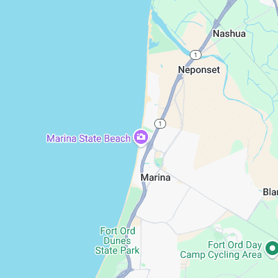 Marina surf map