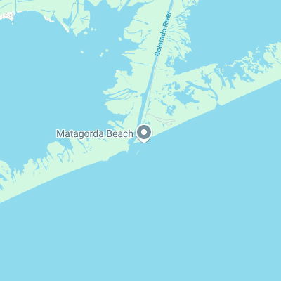 Matagorda surf map