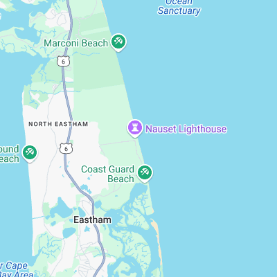 Nauset Light Beach surf map