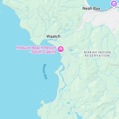 Neah Bay - Hobebuck surf map