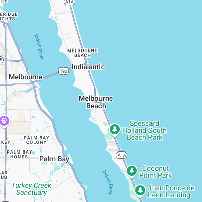 Ocean Avenue surf map