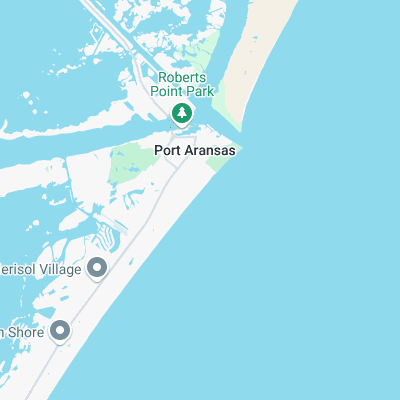 Port Aransas surf map