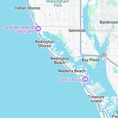 Redington Breakwater surf map