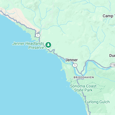 Russian Rivermouth surf map