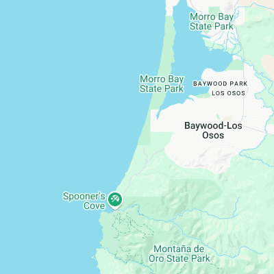 Sand Spit surf map