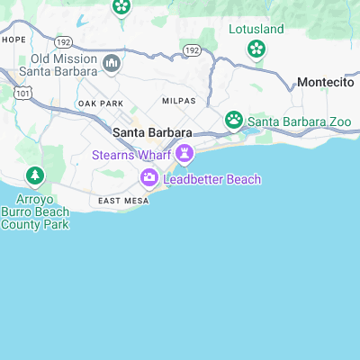 Sandspit surf map