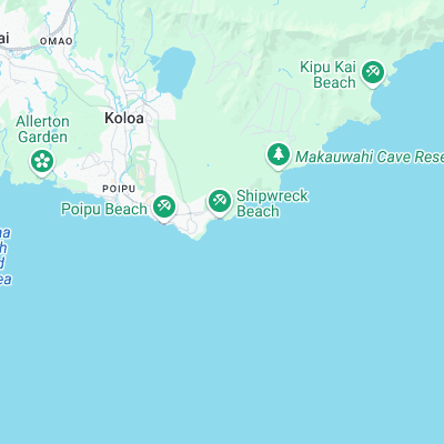 Shipwrecks - Hyatt Beach surf map