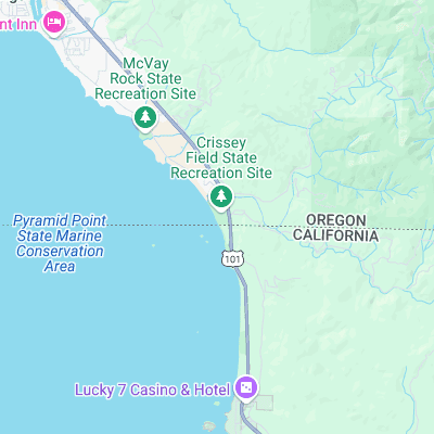 State Line surf map