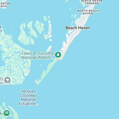 Wooden Jetty surf map