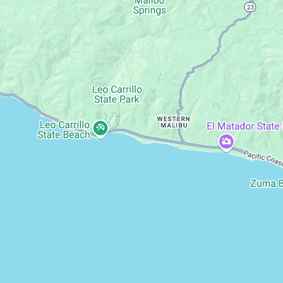 Zeroes surf map